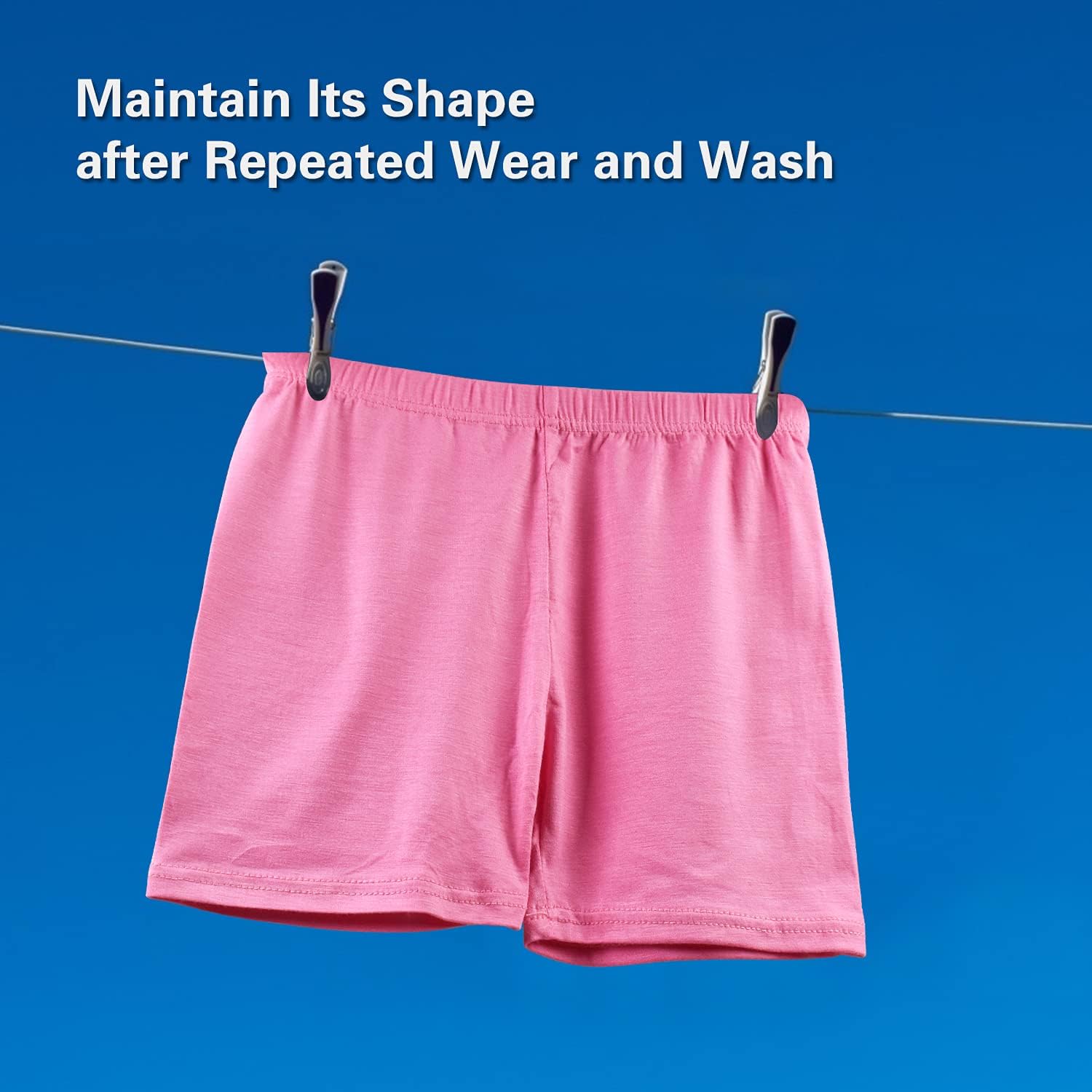 Thumbnail 6 de TRAMLE Girls Cycling Cotton Shorts (8 Pack) – Breathable, Stretchy Under Skirt Shorts for 2–10 Years