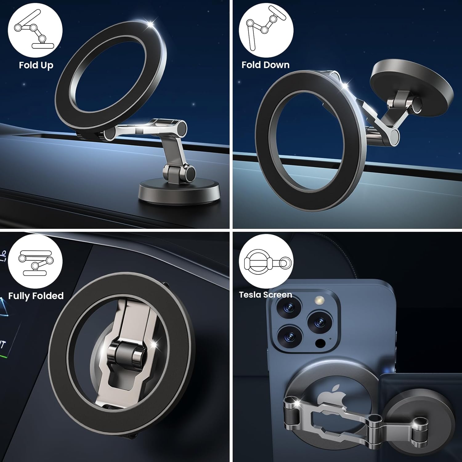 Thumbnail 3 de AONOKA Soporte MagSafe 360° para coche