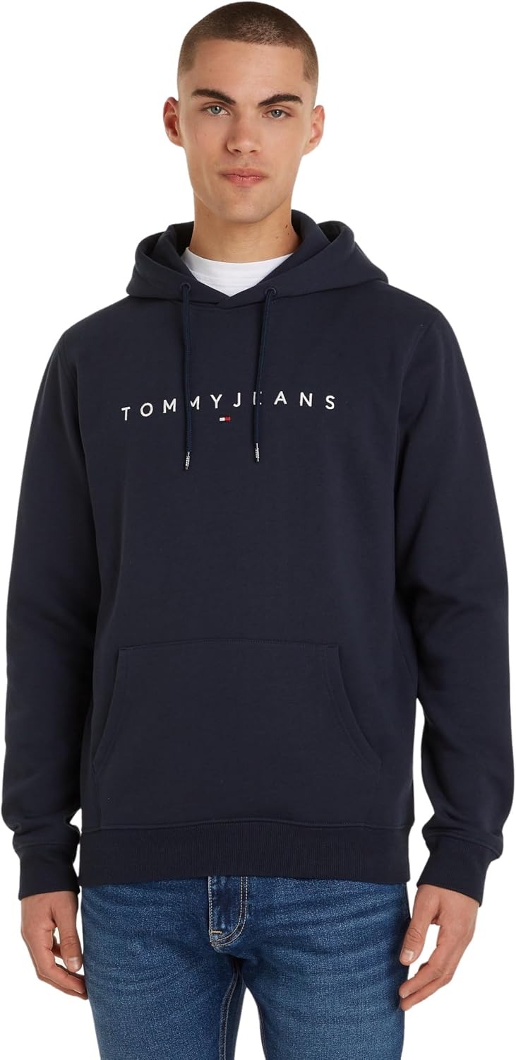 Thumbnail 6 de Tommy Jeans felpa uomo con cappuccio Linear Logo