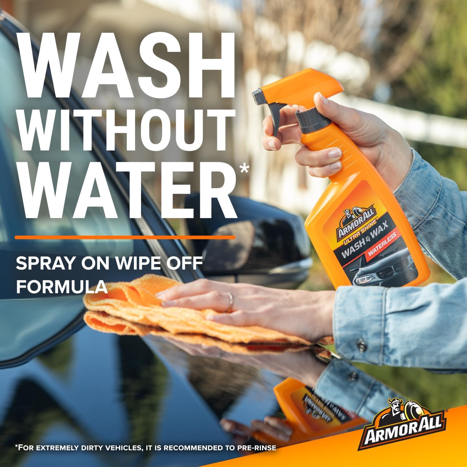 Detalle 2 de Armor All Waterless Wash and Wax 500ml