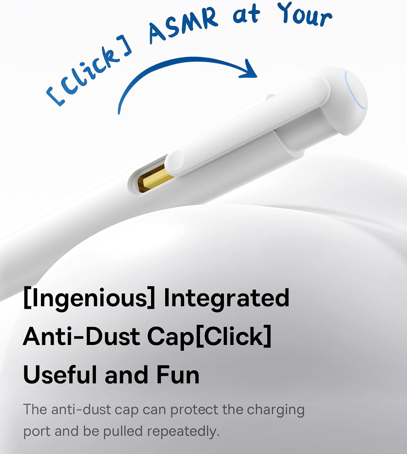 Thumbnail 4 de Baseus rysik do iPada USB-C, magnetyczny, z odrzucaniem dłoni i pilotem