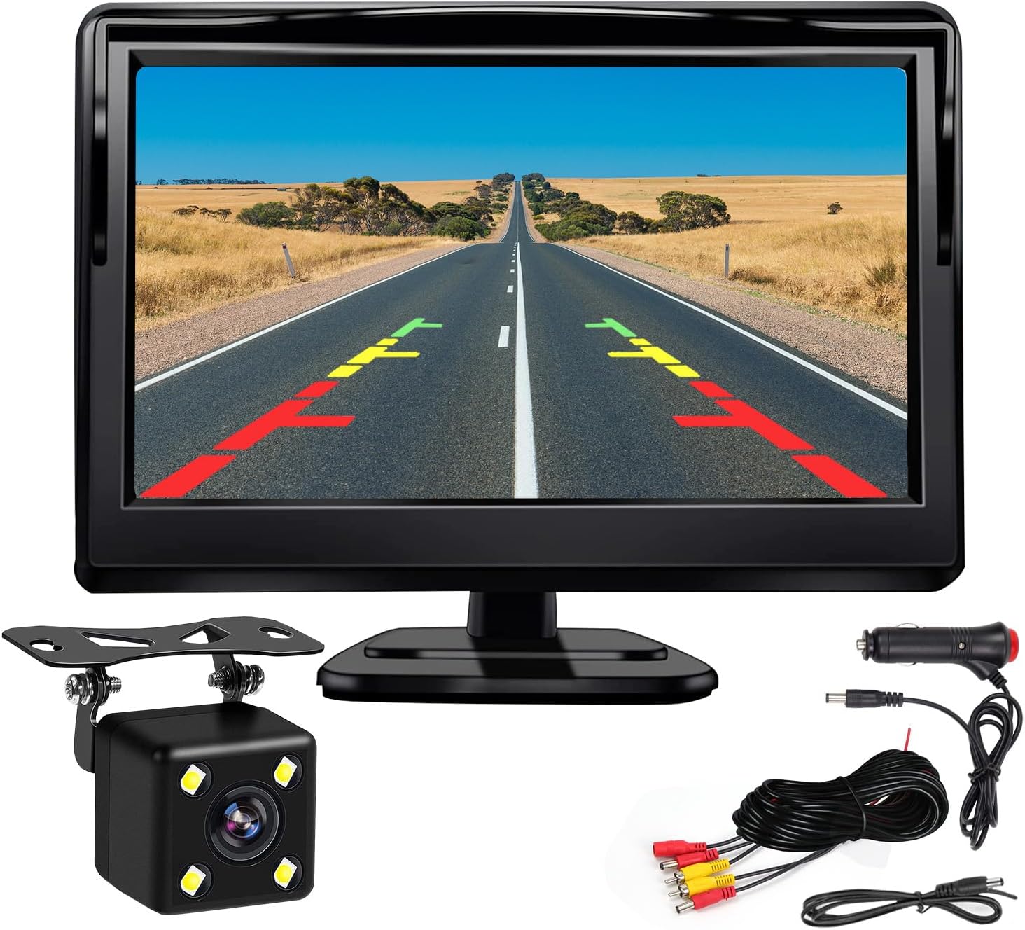 Detalle de Kairiyard Backup Camera with 5-inch Monitor