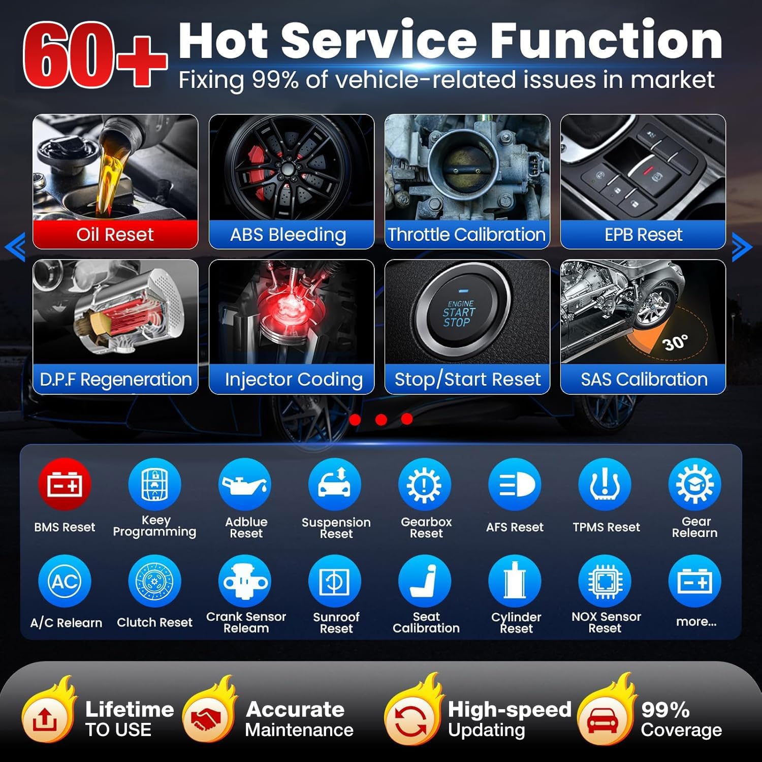 Thumbnail 5 de LAUNCH X431 PRO3S+ Elite — valise diagnostic auto bi-directionnelle J2534 SmartLinkC 2.0