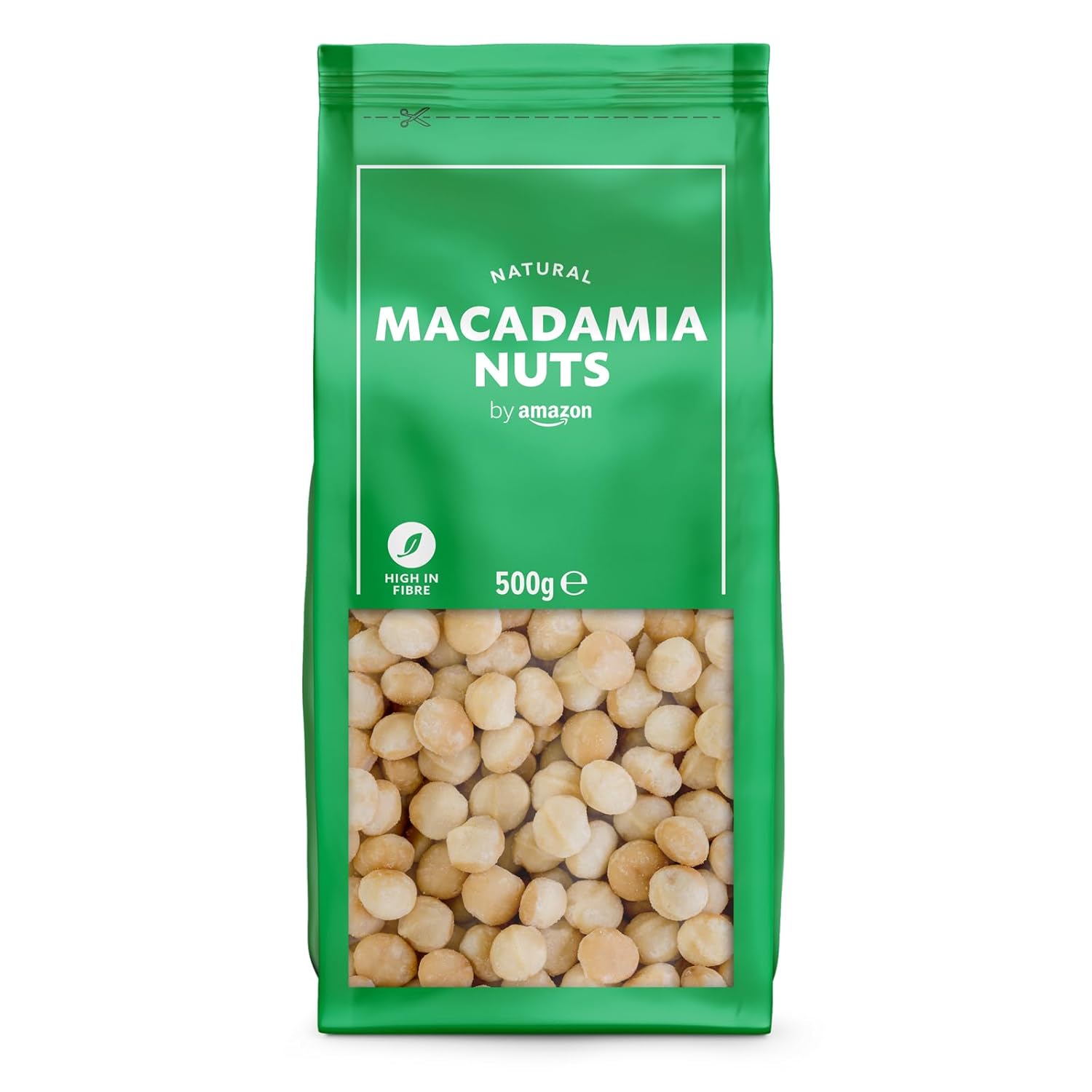 Detalle de Macadamianüsse ungesalzen, 500 g – Schutzatmosphäre verpackt