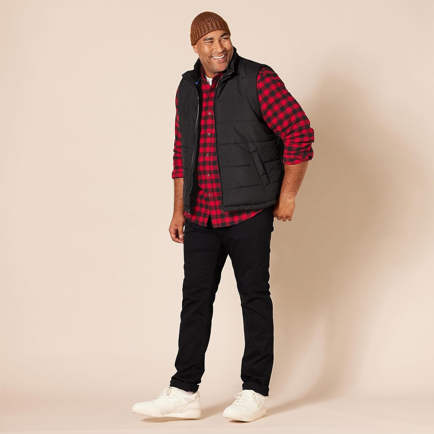 Thumbnail 6 de Amazon Essentials men’s long-sleeved flannel shirt (regular fit) in discontinued colours