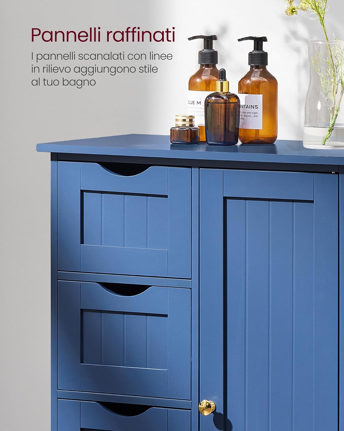 Thumbnail 6 de VASAGLE LHC041QE02 Mobiletto bagno 30 x 55 x 82 cm