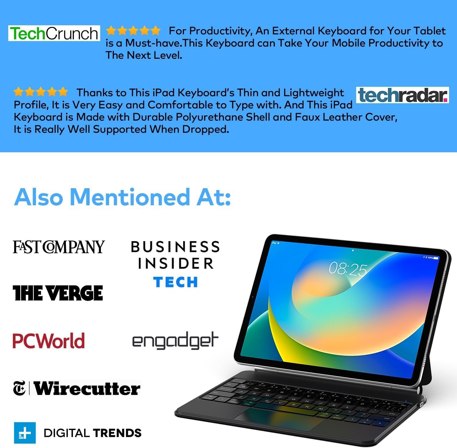 Thumbnail 4 de runelk Keyboard Case for iPad 10th Gen with Trackpad