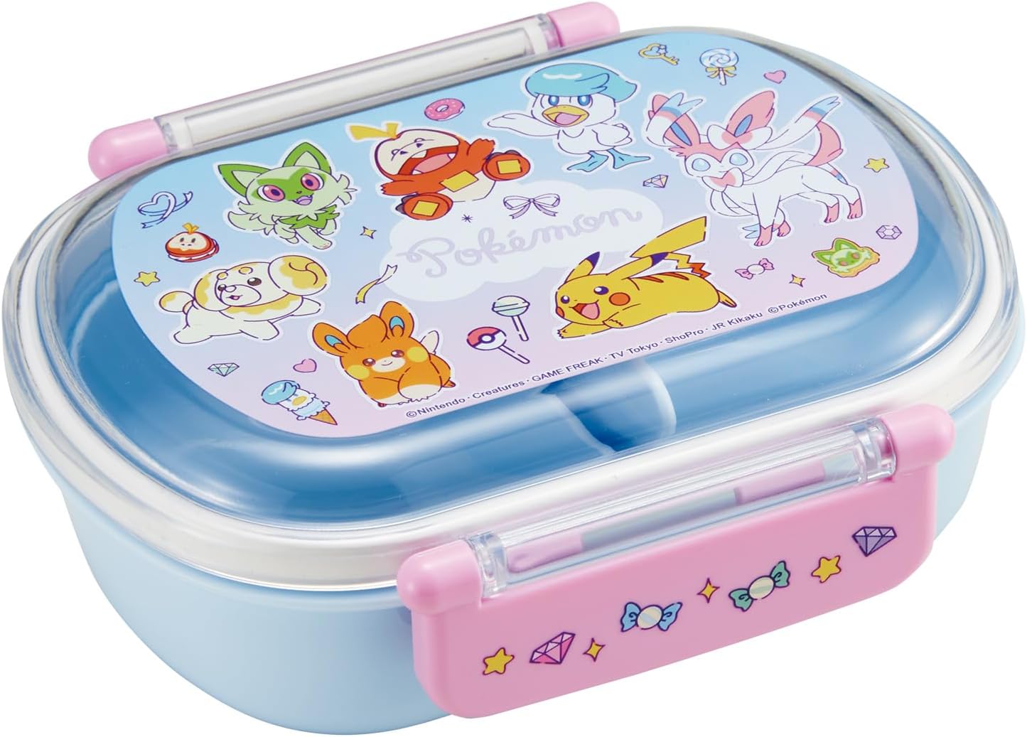 Detalle de スケーター QAF2BA-A 子ども用ランチボックス 360ml ドーム型フタ・食洗機対応