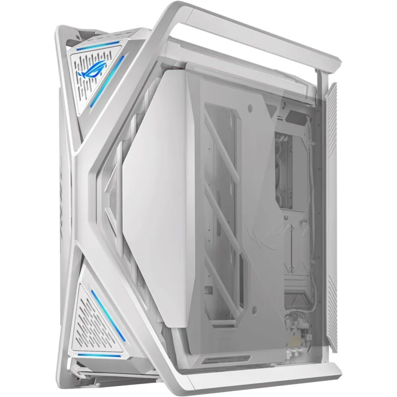 Detalle de Asus ROG Hyperion GR701 Cristal Templado USB-C ARGB Blanca