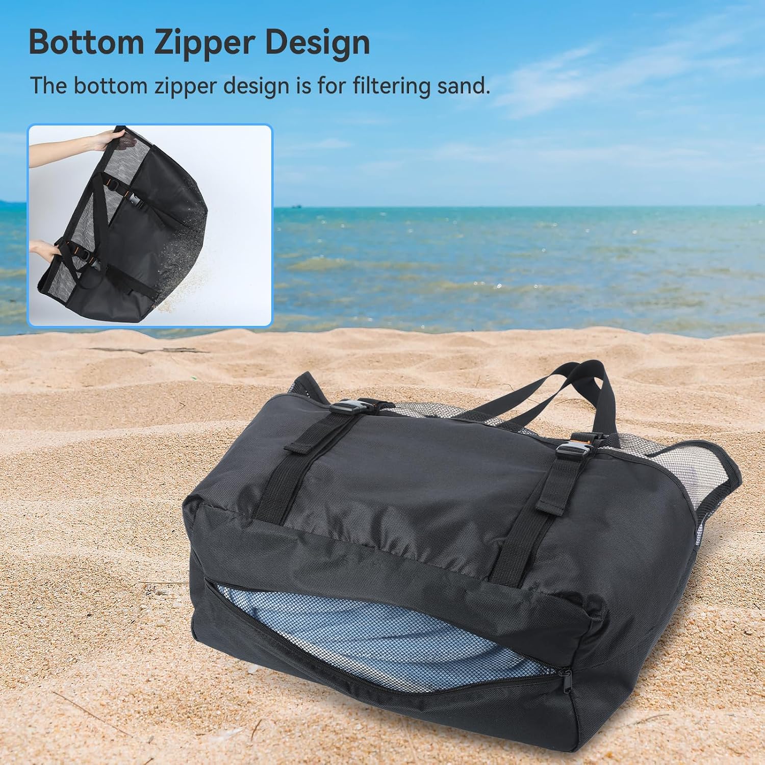 Detalle 2 de Cozary Borsa Mare Grande 40L da spiaggia