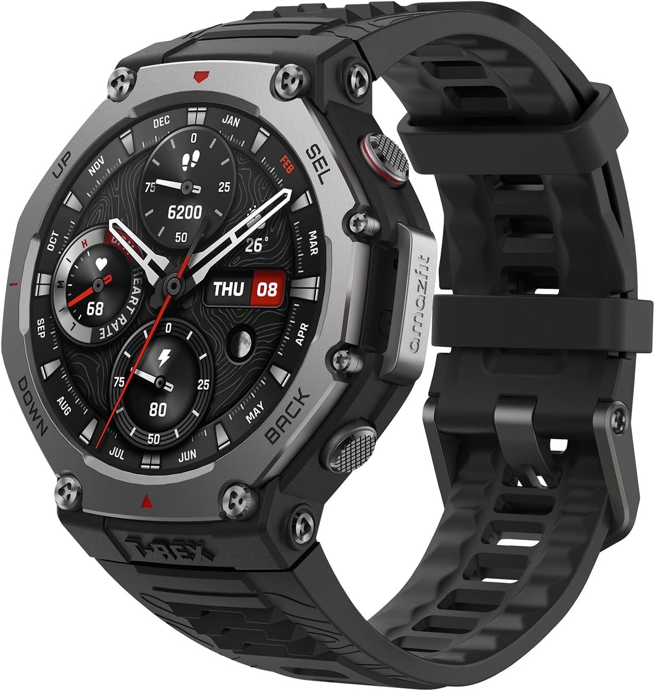 Detalle de Amazfit T-Rex 3 Outdoor Smartwatch 48mm