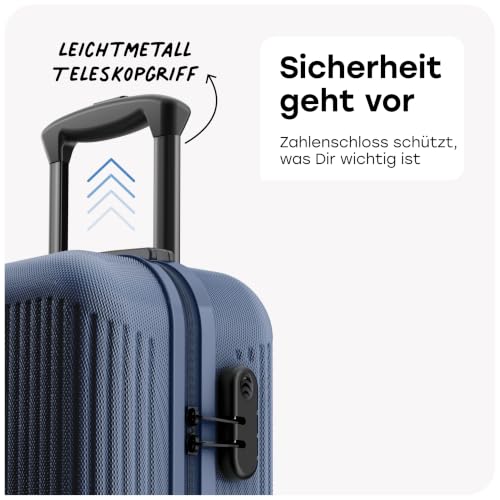 Thumbnail 6 de Travelite Handgepäck Koffer Bali Größe S – 55 x 39 x 20 cm, 2,5 kg, ABS Hartschale