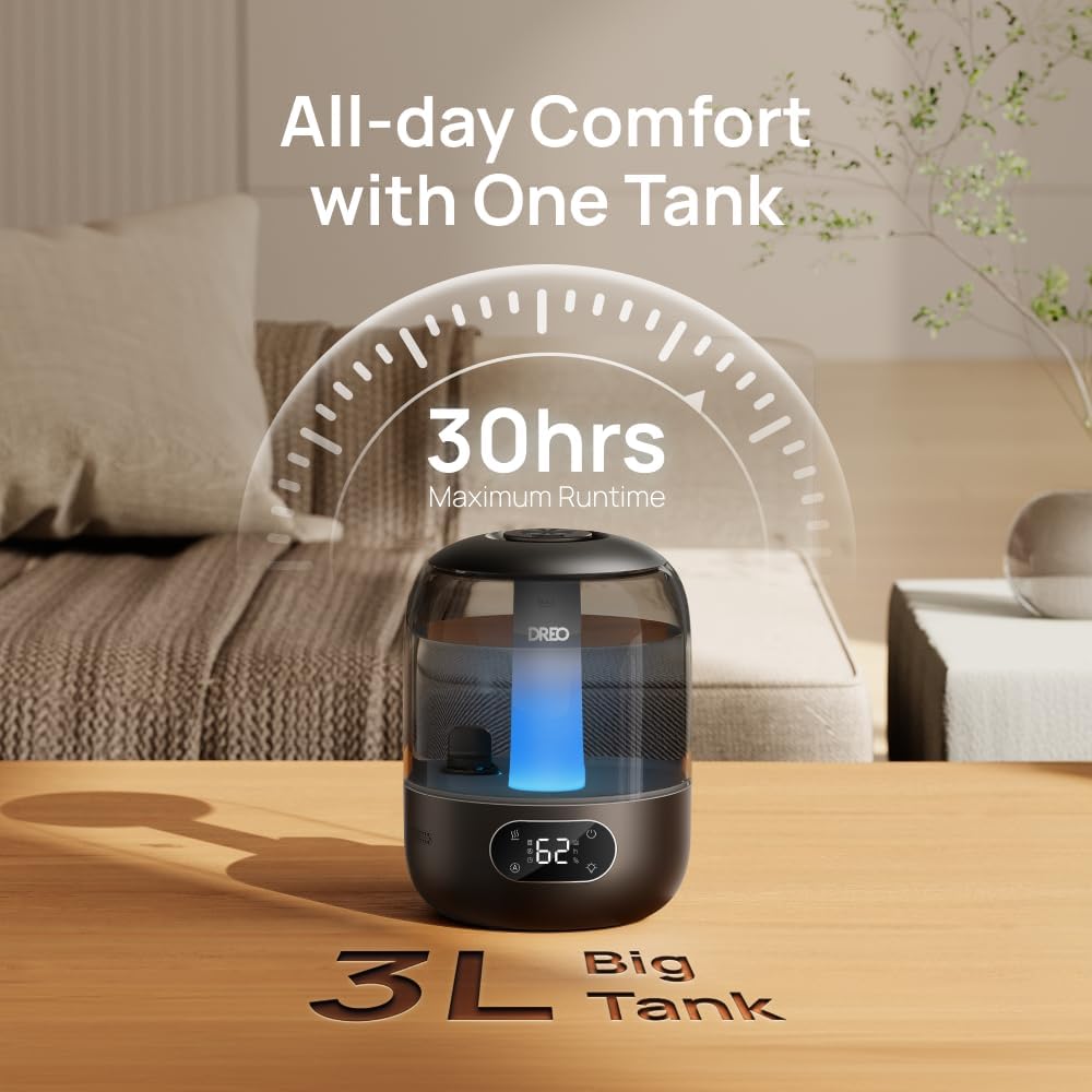 Thumbnail 5 de DREO Humidifiers for Bedroom 3L Cool Mist