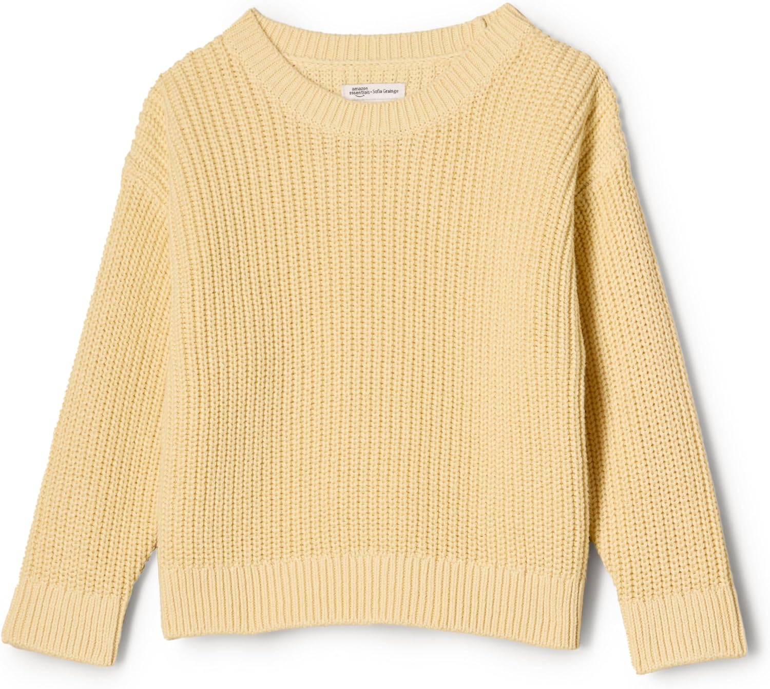 Detalle de Amazon Essentials x Sofia Grainge Maglione Pullover Unisex Bimbi e Bambini