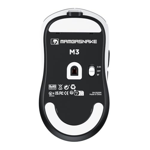 Thumbnail 7 de MAMBASNAKE M3 39g Superlight Mouse – Souris gaming ultra-légère avec PAW3395PRO et options sans fil