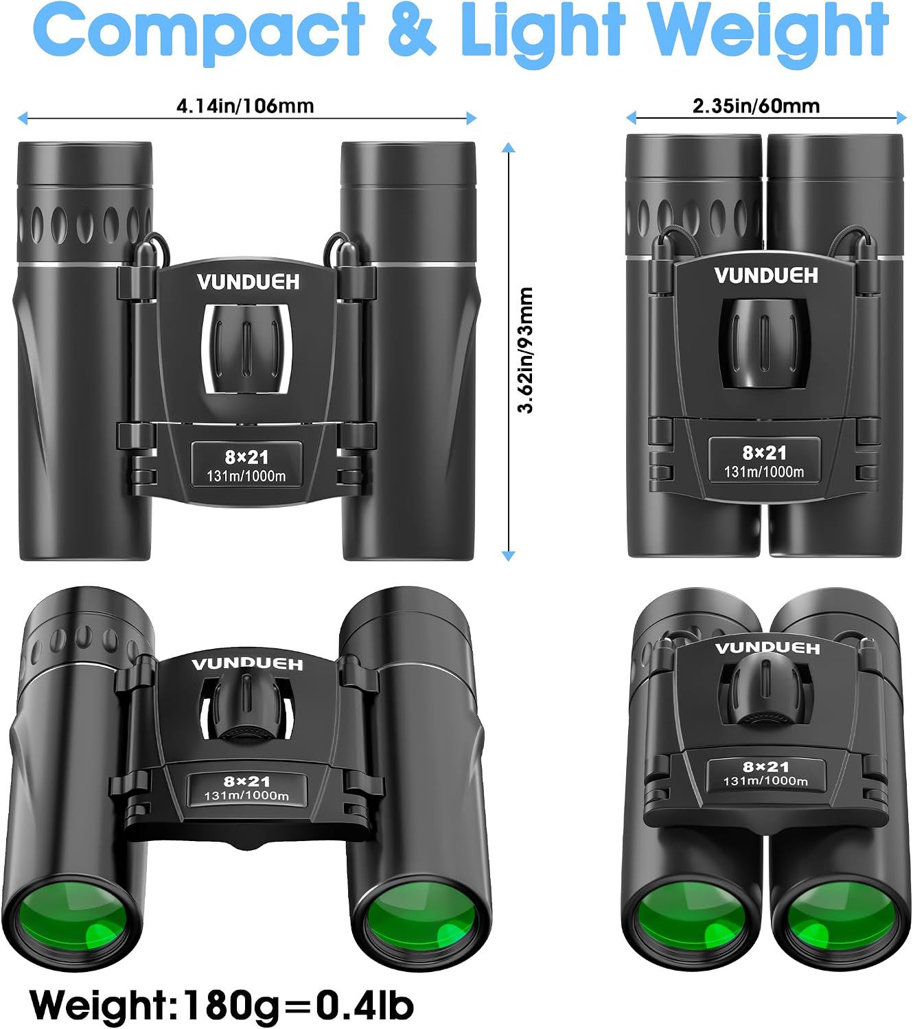 Detalle 2 de Mini Compact Binoculars 12x Magnification