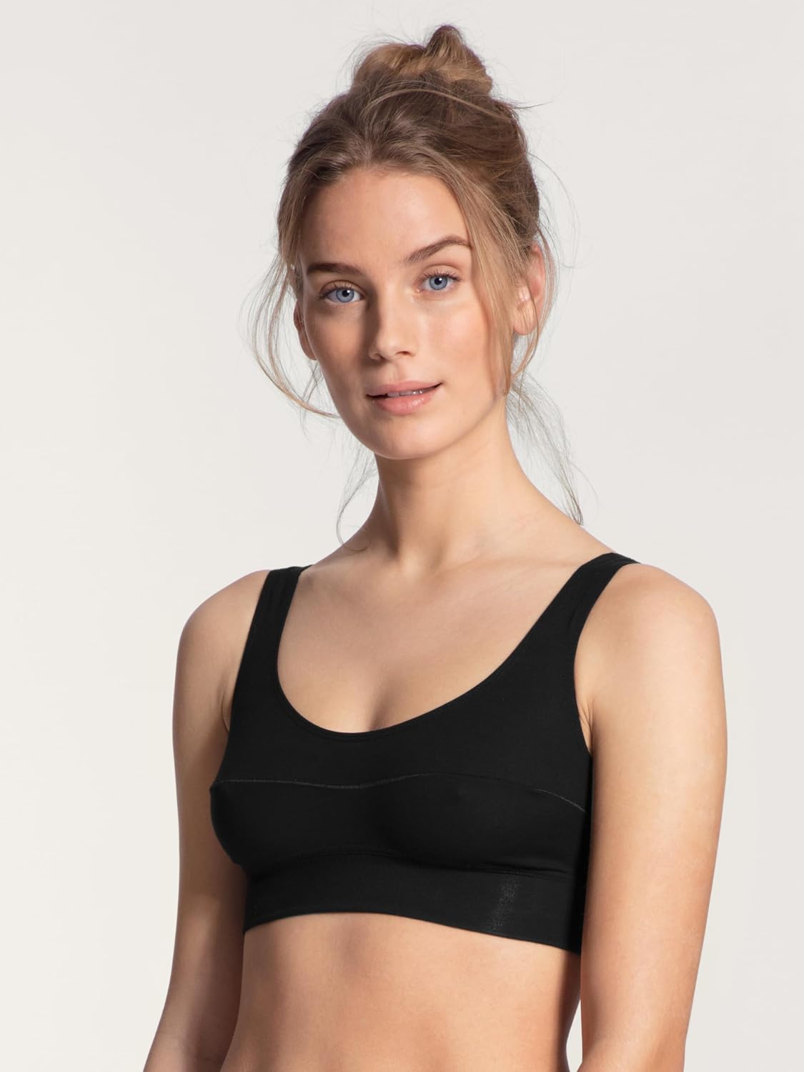 Detalle de Calida Elastic Bustier à Ceinture Souple pour Femme – Confort et Couture Transversale