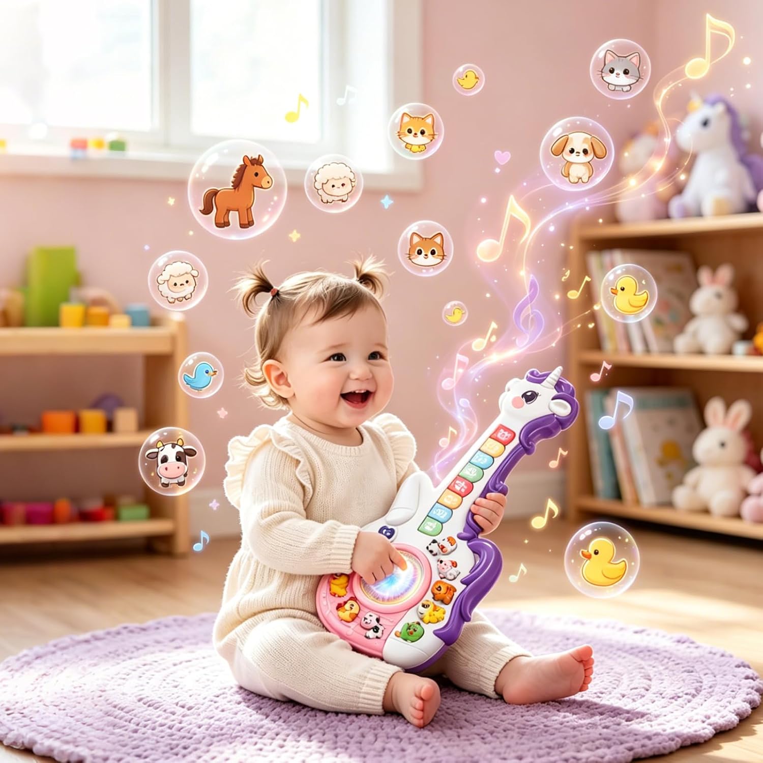 Thumbnail 5 de Musik-Lernspielzeug Gitarre ab 12 Monaten
