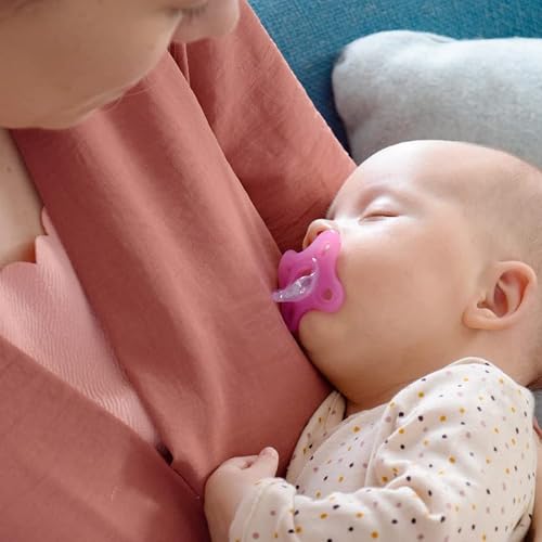 Thumbnail 3 de MAM Sucette Comfort Naissance 0-2 mois, Rose/Beige - Lot de 2 tétines