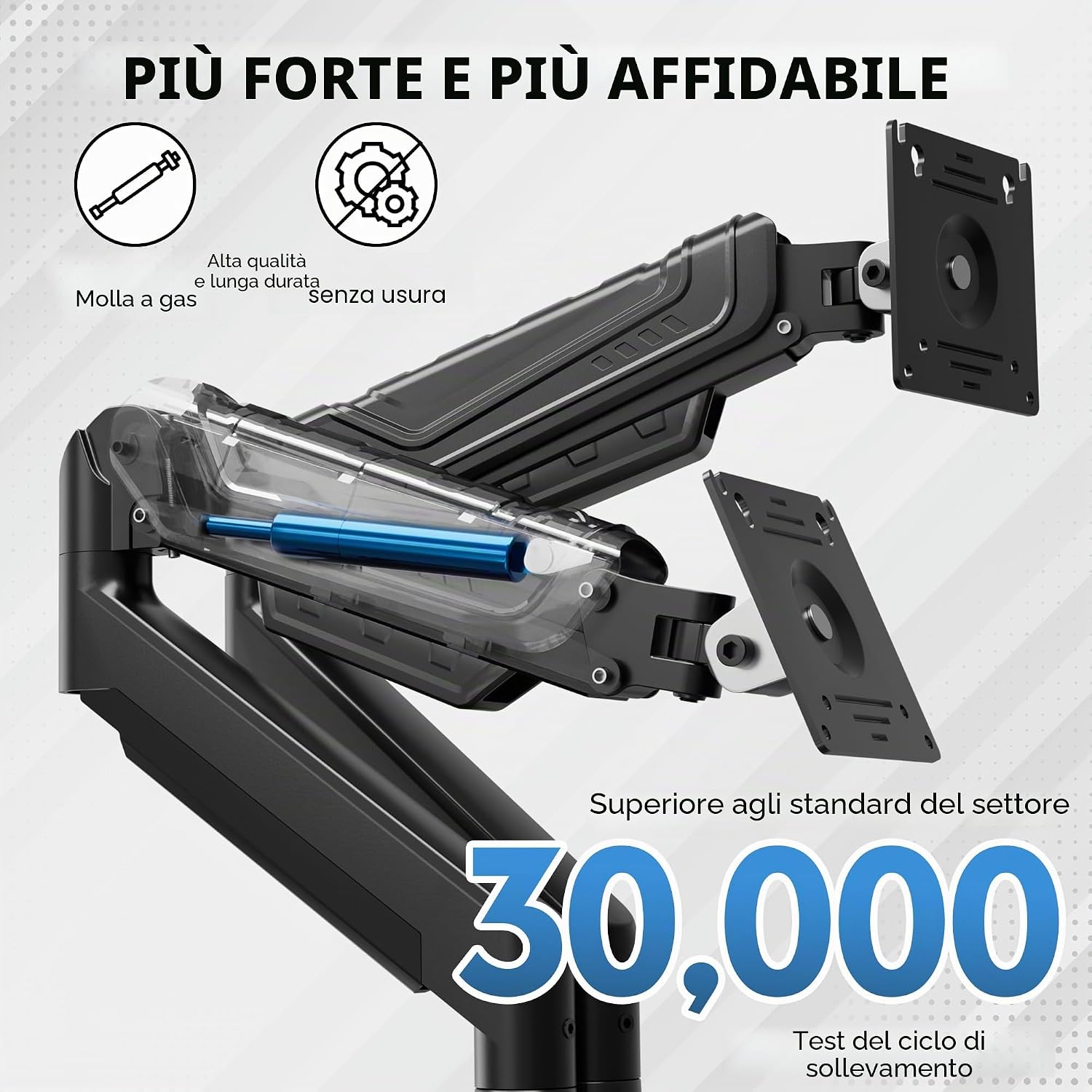 Detalle de BONTEC braccio doppio monitor 360°