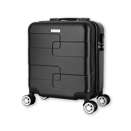Detalle de WORLD EXPLORER Cabin Suitcase ABS Hard Shell – 30L Underseat, 360° Spinner Wheels, 3‑digit Lock, 45x35x20 CM