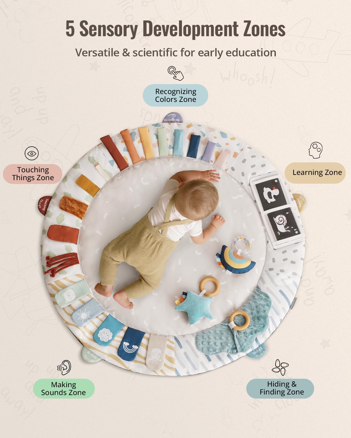 Detalle de Blissful Diary Baby Play Gym