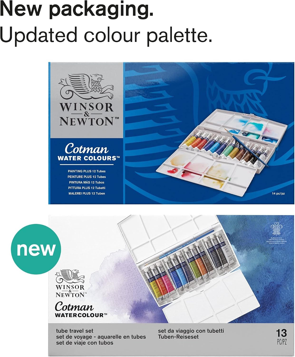 Detalle de Winsor & Newton Cotman Set de Voyage Aquarelle (12 tubes x 8 ml)