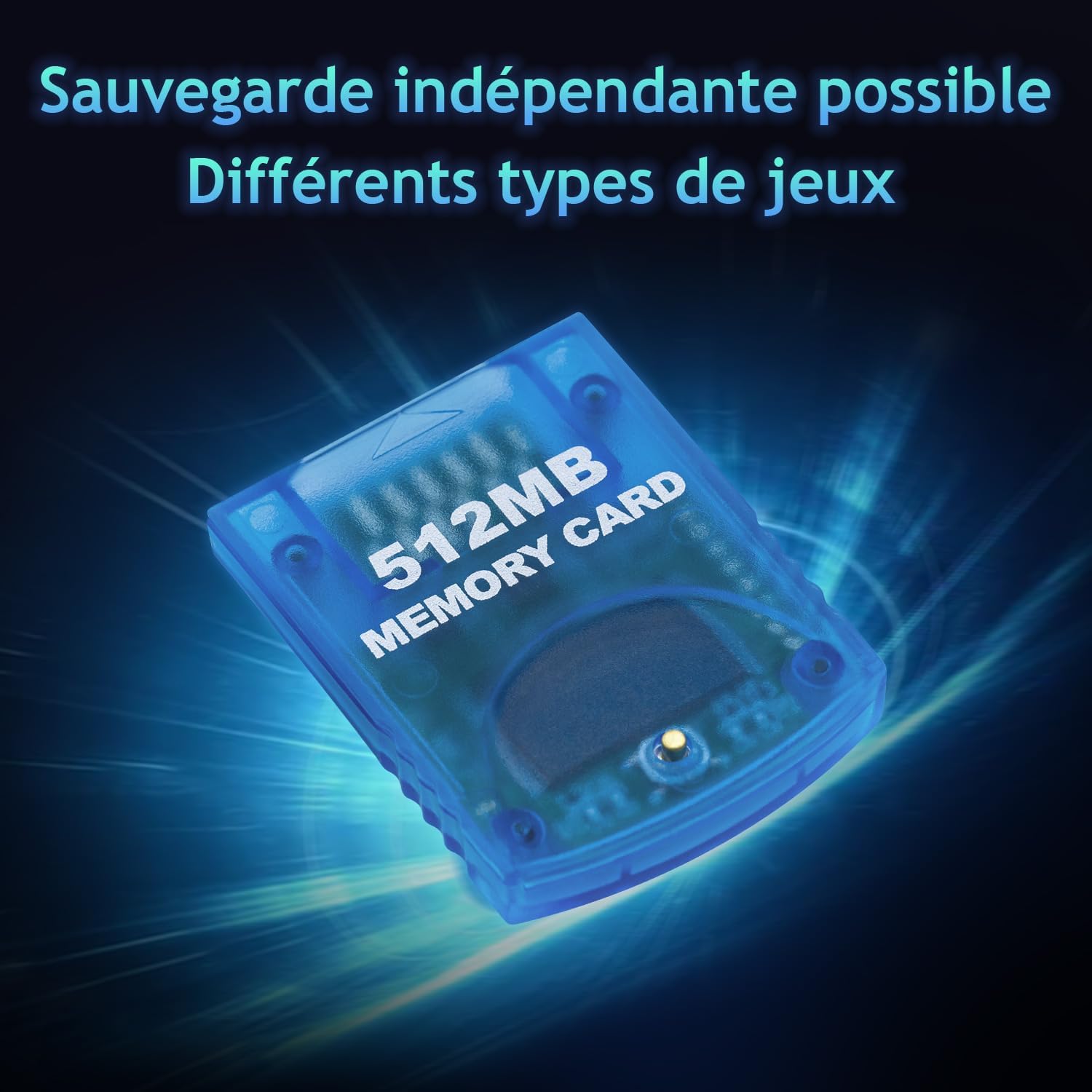 Thumbnail 5 de Mcbazel 512MB Carte mémoire 512MB pour Wii/Gamecube