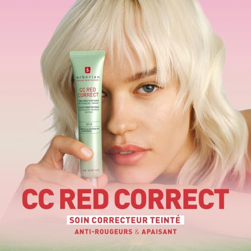 Thumbnail 1 de Erborian Crème Teintée CC Red Correct Anti-Rougeur – Teint unifié et apaisé