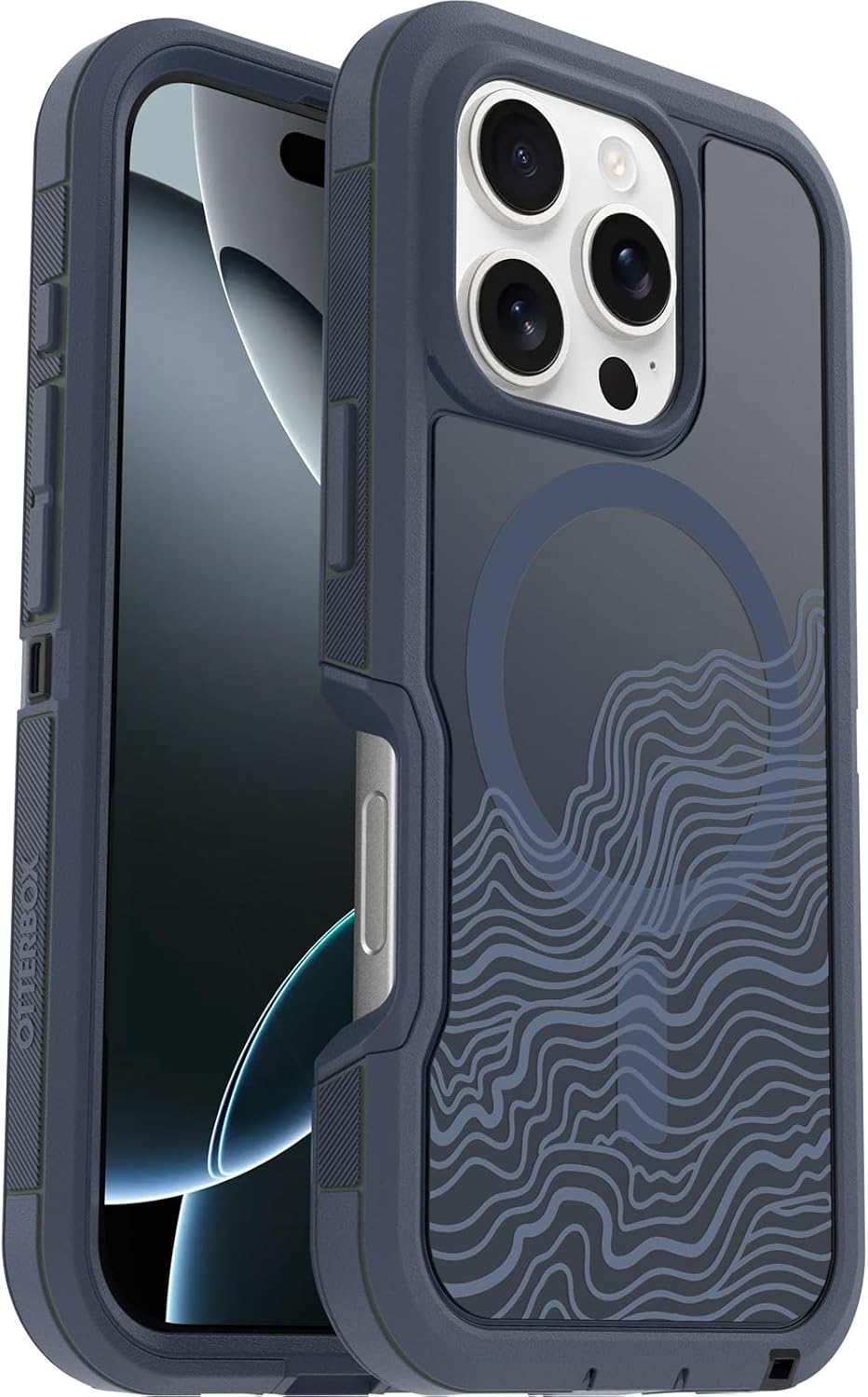 Detalle 2 de OtterBox iPhone 16 Pro Defender Pro Clear Case