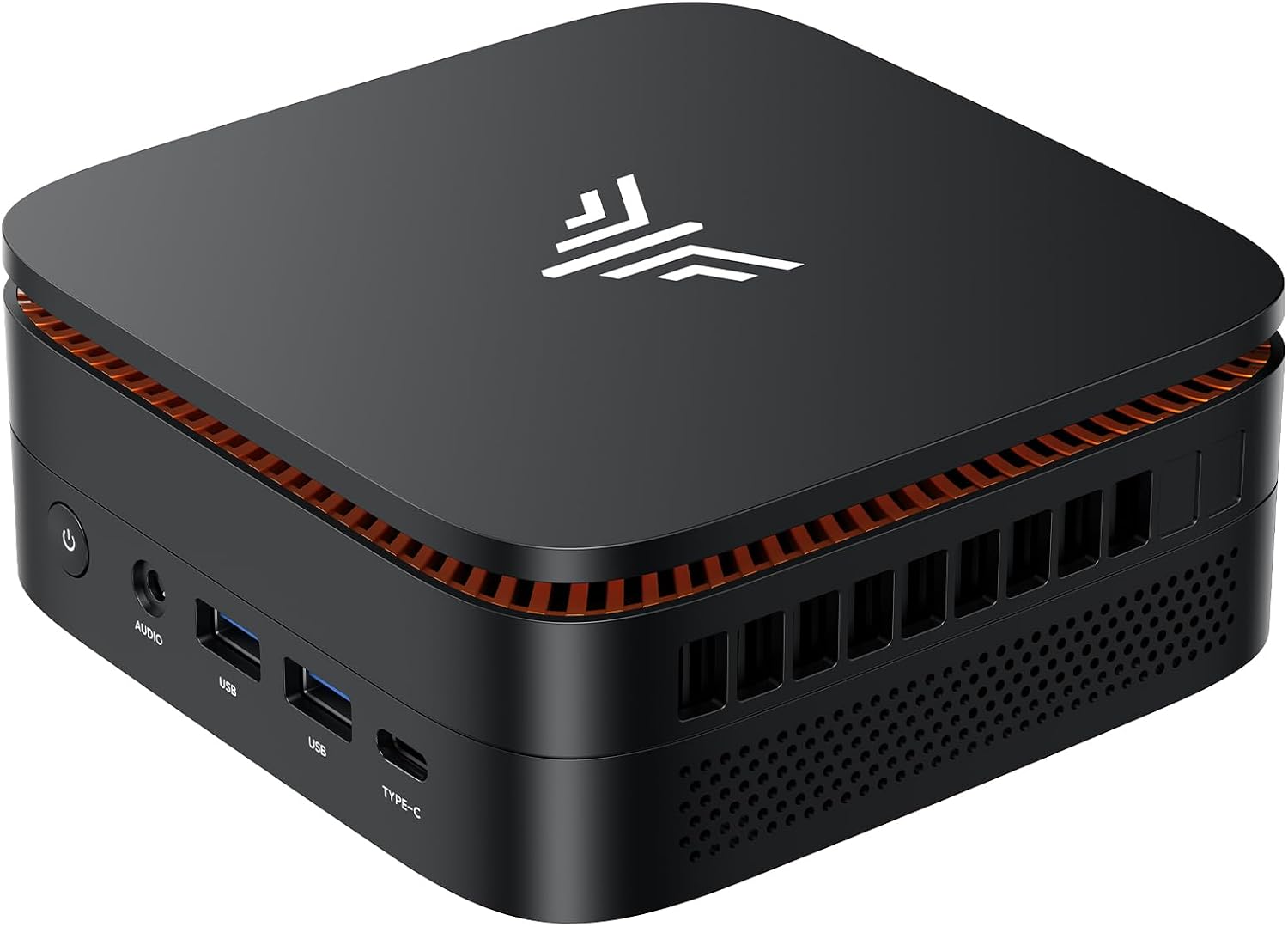 Detalle de NiPoGi Pinova P1 Mini PC con Ryzen Embedded R2544: potenza compatta per lavoro, ufficio e intrattenimento