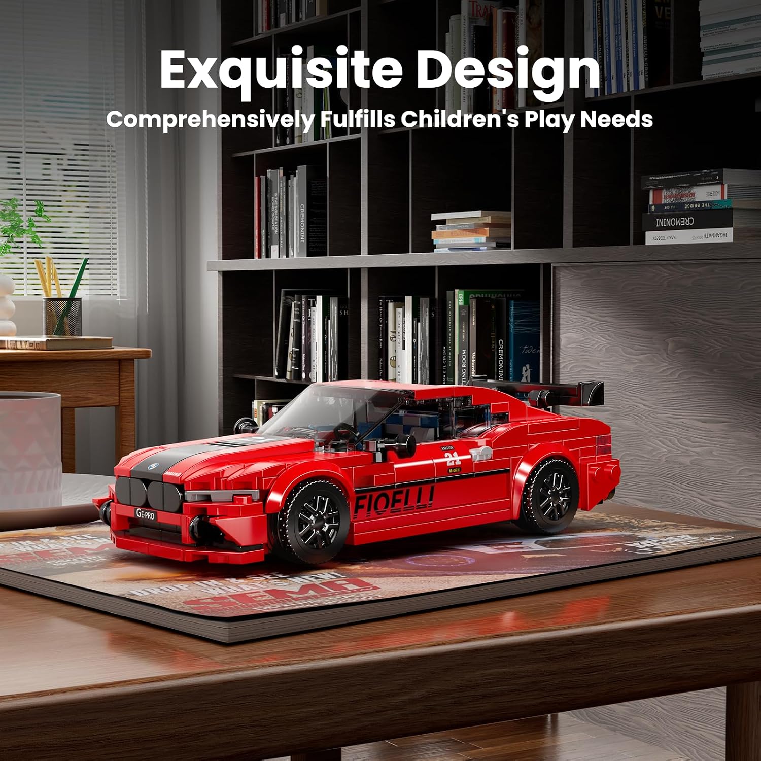 Thumbnail 4 de Mould King 27072 Speed Champion Drift Rennwagen 481 Teile