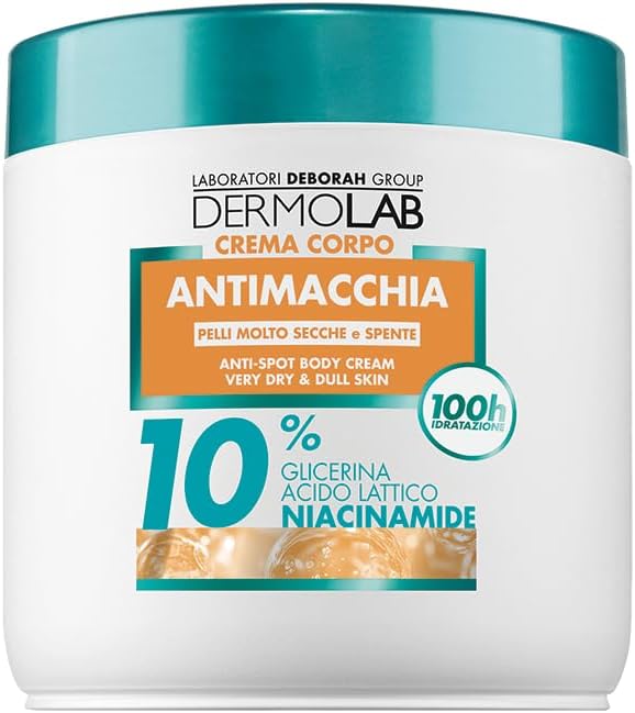 Detalle de Dermolab Crema Corpo Idratante Antimacchia 400 ml con Niacinamide 10%