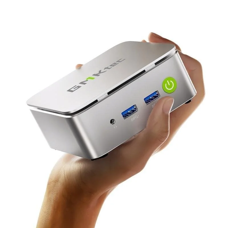 Detalle de GMKtec NucBox G10: mini PC potente con Ryzen 5 3500U, 16 GB y 1 TB SSD
