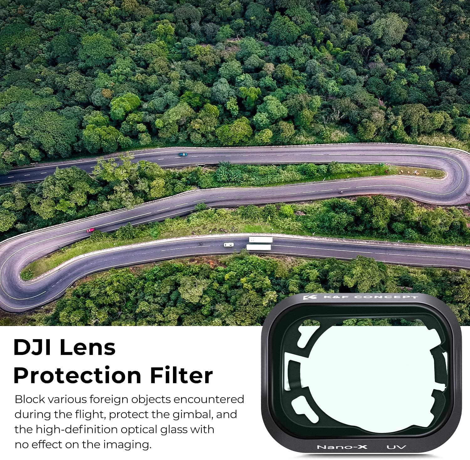 Detalle 2 de K&F Concept Mini 3 Pro Filtro UV