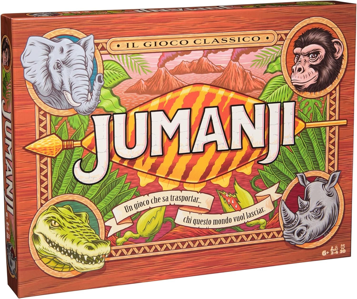 Detalle de Jumanji Il Gioco di Editrice Giochi: avventura familiare per bambini dai 6 anni in su