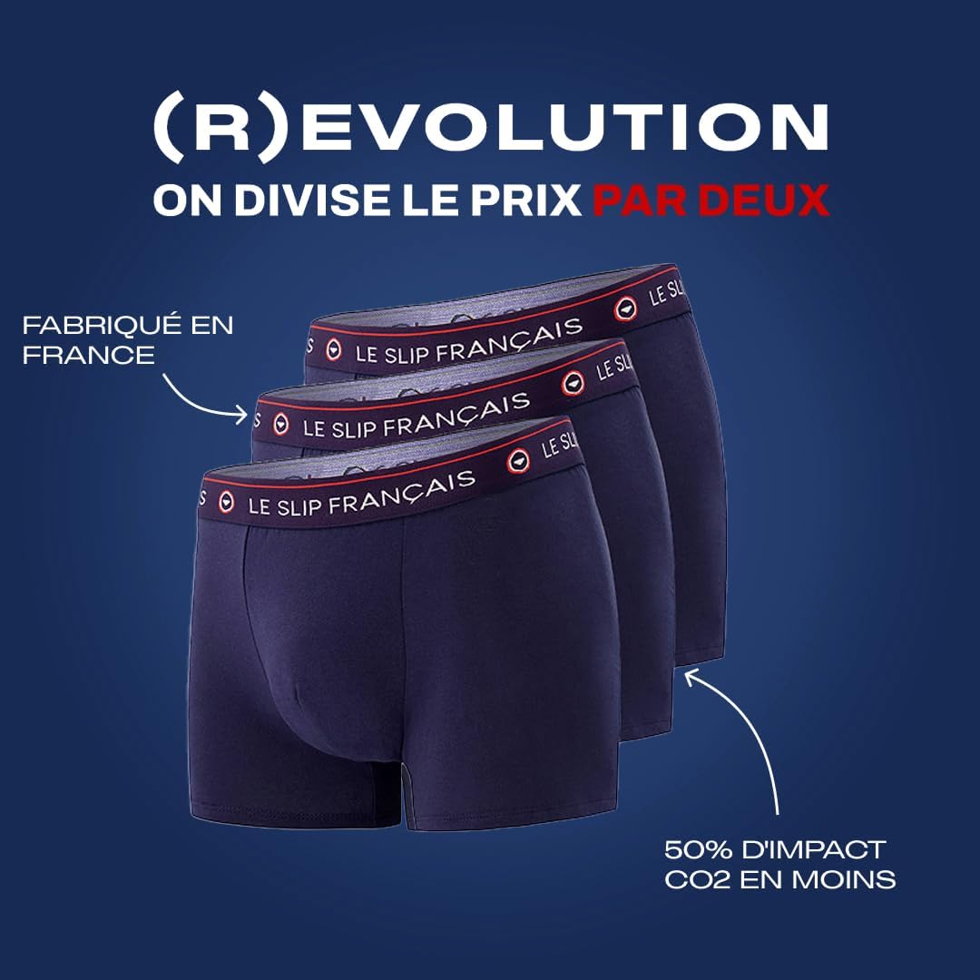 Thumbnail 4 de Le Slip Français Lot de 3 Boxers – coton élasthanne, fabriqués en France