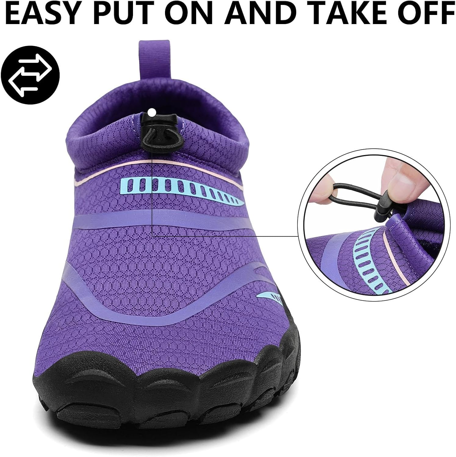 Thumbnail 4 de Mishansha Water Swim Shoes for Men and Women with Wide Toe Box