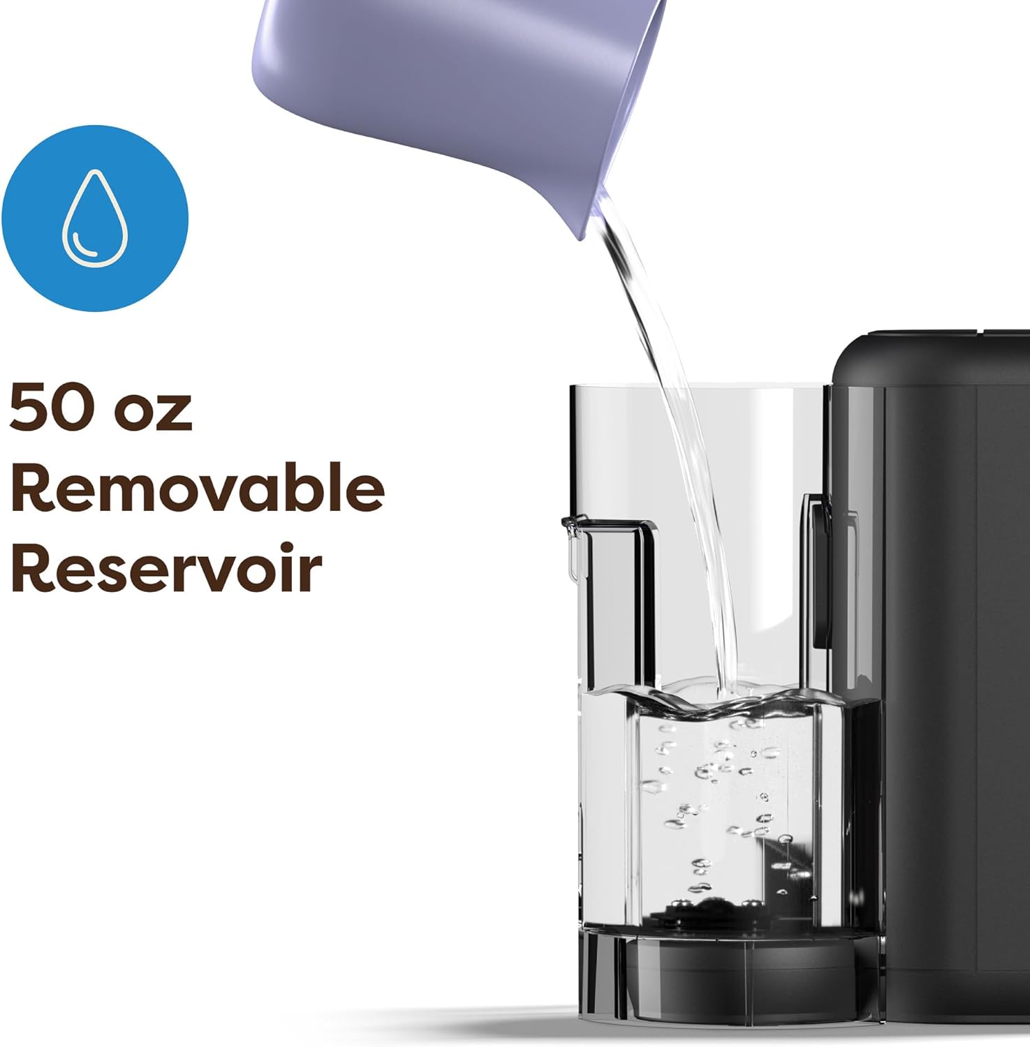 Thumbnail 4 de Keurig K-Mini Mate Plus: Compact Single-Serve Coffee, Brew Over Ice, Strong Brew, 50 oz Reservoir