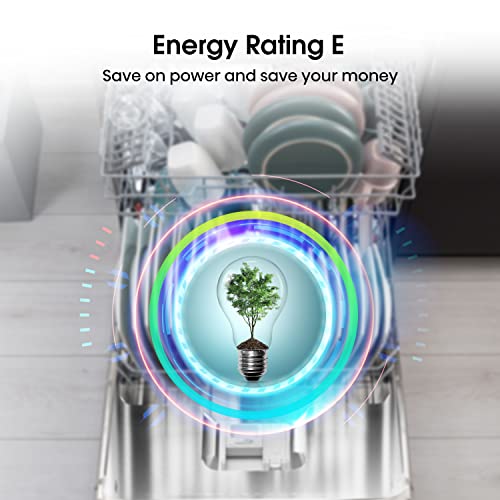 Thumbnail 12 de Hisense HS622E90XUK Freestanding Dishwasher: 85cm, 13 Place Settings, Eco Program, Dry+