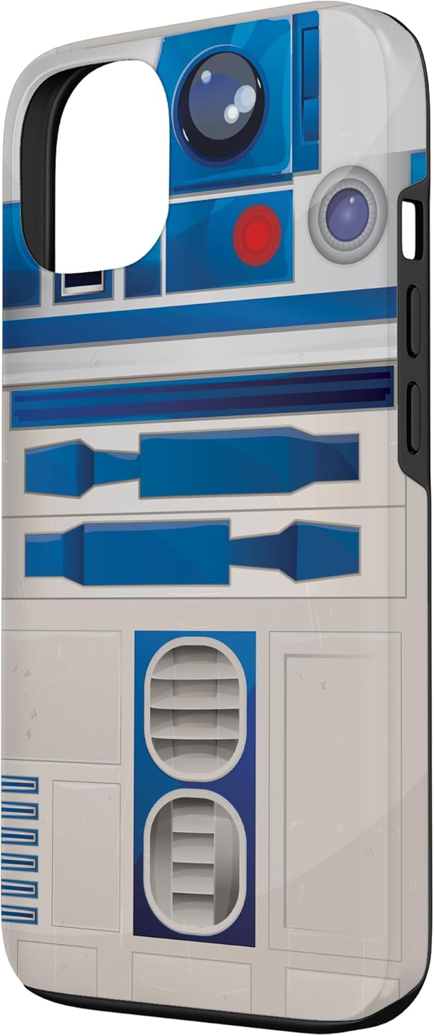 Thumbnail 1 de Star Wars R2-D2 – Custodia pieghevole per iPhone 13 (auto ufficiale Star Wars)