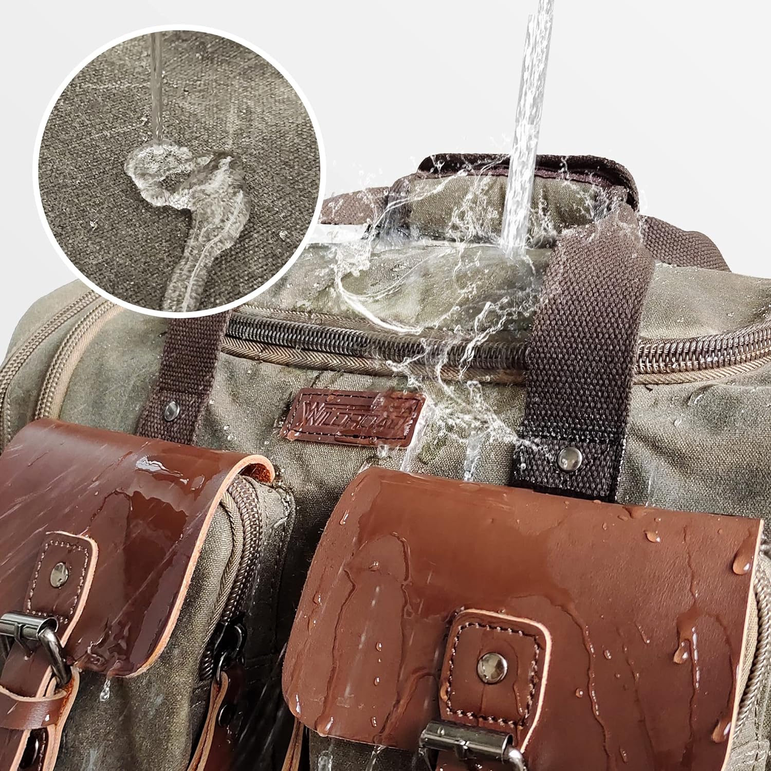 Thumbnail 2 de Wildroad Waxed Canvas Duffle 50L