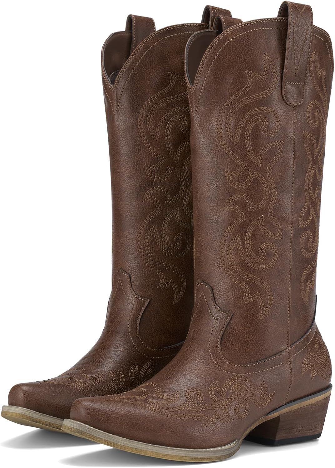 Thumbnail 6 de HISEA Rollda NZX04WCP-FBA Women's Western Boots with Floral Embroidery