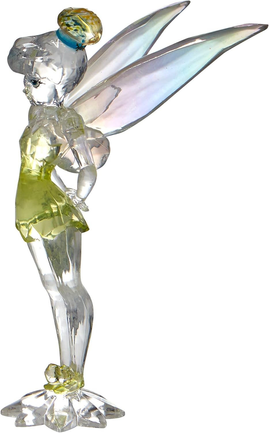 Detalle de Enesco Disney Facets Collection Peter Pan Tinker Bell – Scultura in acrilico gemma da 10 cm