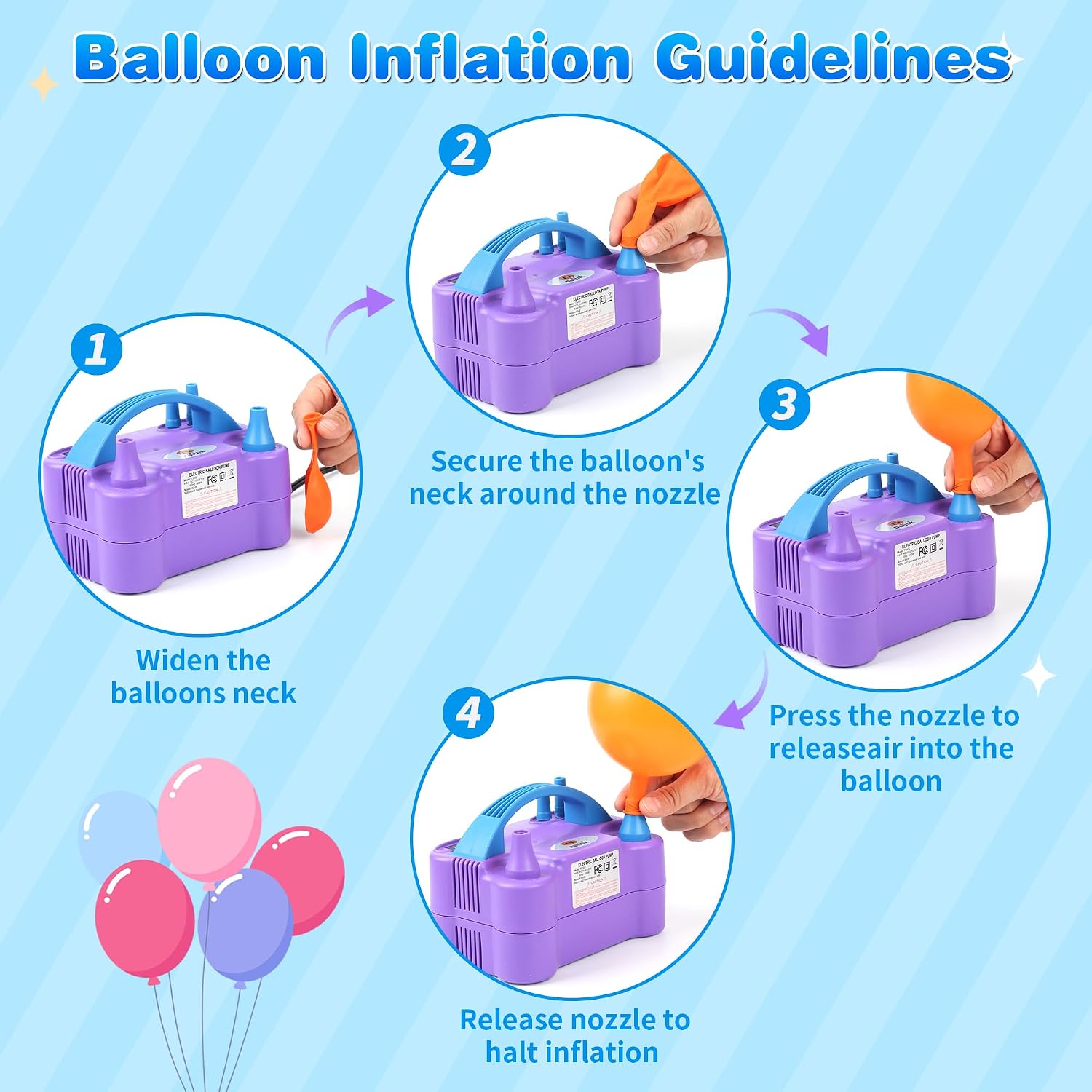 Detalle de NuLink Balloon Pump 600W ๐