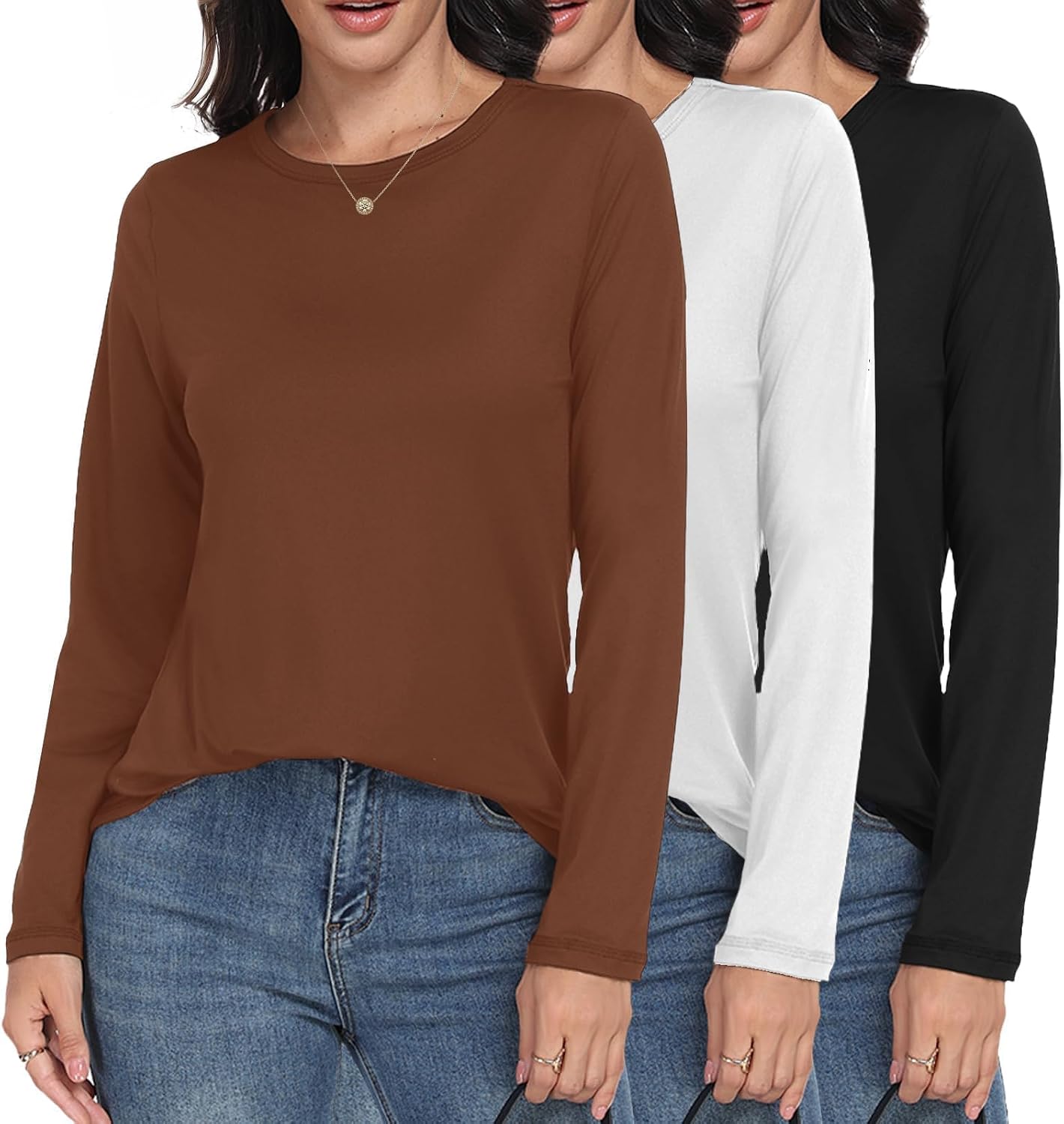 Thumbnail 6 de GAYHAY 3-Pack Long Sleeve Shirts for Women