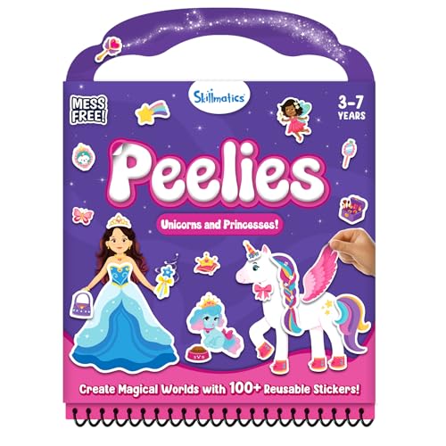 Imagen de Skillmatics Peelies – Unicorns & Princesses, Reusable Sticker Activity Book en OfertitasTOP