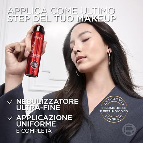 Detalle de L'Oréal Paris Infaillible Setting Spray Fissante per il Trucco 150 ml