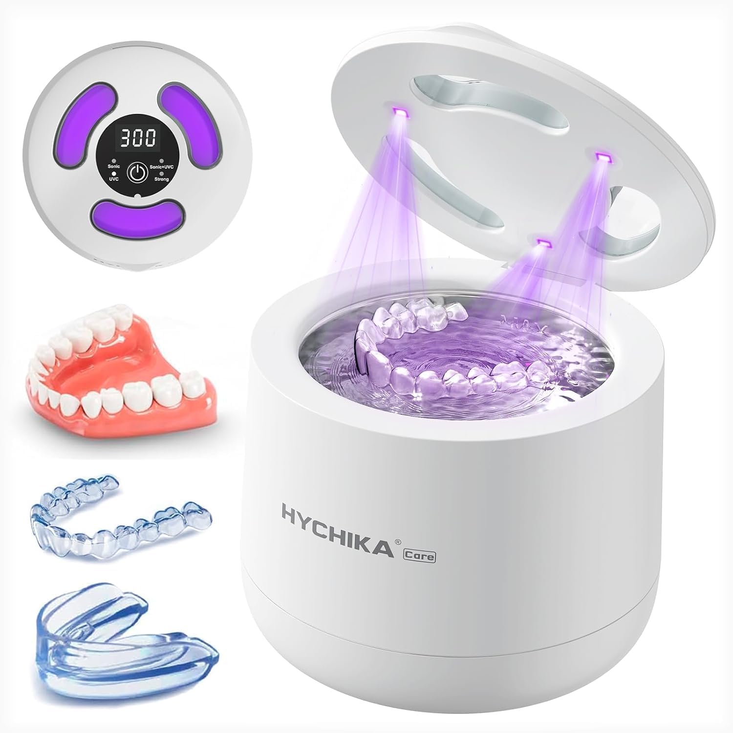 Detalle de HYCHIKA Ultrasonic Retainer Cleaner 45kHz