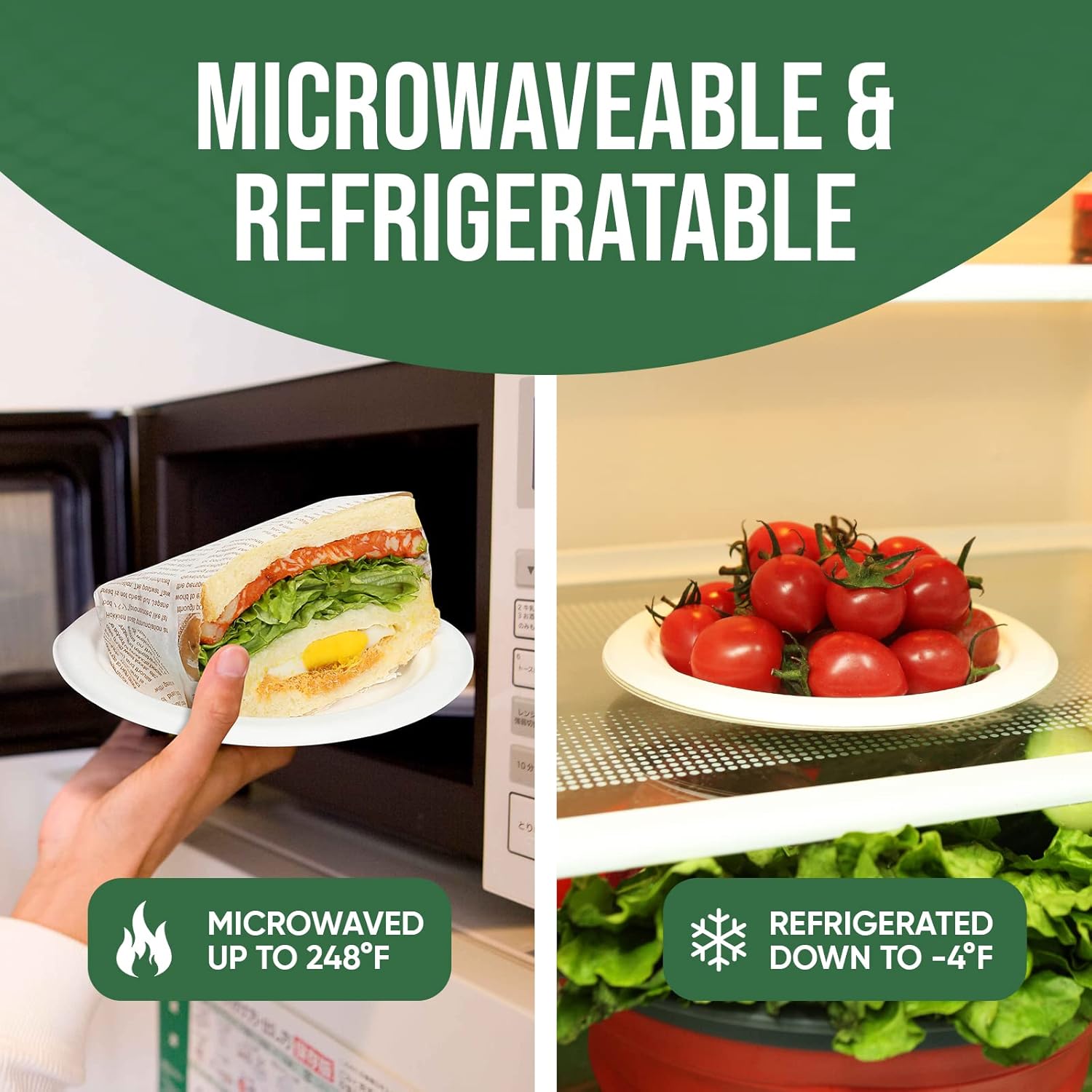 Thumbnail 3 de TaidMiao 6 Inch Compostable Plates